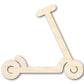 Unfinished Wood Scooter Shape | DIY Craft Cutout | up to 46" DIY