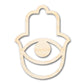 Unfinished Hamsa Eye Shape | DIY Craft Cutout | up to 46" DIY