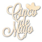 Unfinished Wood Cinco de Mayo Shape | DIY Craft Cutout | up to 46" DIY