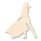 Unfinished Wood Color Guard Shape | DIY Craft Cutout | up to 46" DIY