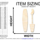 Unfinished Wood Mascara Tube and Wand Shape | DIY Craft Cutout | up to 46" DIY