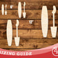Unfinished Wood Mascara Tube and Wand Shape | DIY Craft Cutout | up to 46" DIY
