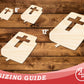 Unfinished Wood Bible Shape | DIY Craft Cutout | up to 46" DIY