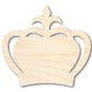 Unfinished Wood Crown Shape | DIY Craft Cutout | up to 46" DIY
