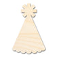 Unfinished Wood Party Hat Shape | DIY Craft Cutout | up to 46" DIY