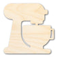Unfinished Wood Mixer with Bowl Shape | DIY Craft Cutout | up to 46" DIY