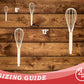 Unfinished Wood Whisk Shape | DIY Craft Cutout | up to 46" DIY