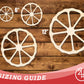 Unfinished Wood Fruit Slice Shape | DIY Craft Cutout | up to 46" DIY