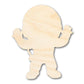 Unfinished Wood Cute Astronaut Shape | DIY Craft Cutout | up to 46" DIY