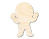Unfinished Wood Cute Astronaut Shape | DIY Craft Cutout | up to 46" DIY