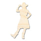 Unfinished Wood Cowgirl Shape | DIY Craft Cutout | up to 46" DIY