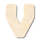 Unfinished Wood Layered Etched Themed Letters | Ice Cream | A-Z | 2 Piece | up to 24"