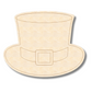 Unfinished Wood Etched Leprechaun Hat Shape | Paint By Line Crafts | up to 30" DIY