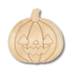 Unfinished Wood Etched Spooky Jack o' Lantern Shape | Paint By Line Crafts | up to 30" DIY