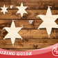 Unfinished Wood Star Pinata Shape | DIY Craft Cutout | up to 46" DIY