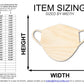 Unfinished Wood Face Mask Shape | DIY Craft Cutout | up to 46" DIY