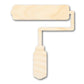 Unfinished Wood Paint Roller Shape | DIY Craft Cutout | up to 46" DIY
