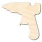 Unfinished Wood Hot Glue Gun Shape | DIY Craft Cutout | up to 46" DIY