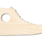 Unfinished Wood High Top Shoe Shape | DIY Craft Cutout | up to 46" DIY