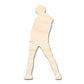 Unfinished Wood Male Idol Shape | DIY Craft Cutout | up to 46" DIY