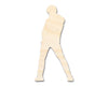 Unfinished Wood Male Idol Shape | DIY Craft Cutout | up to 46" DIY