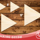 Unfinished Wood Play Shape | DIY Craft Cutout | up to 46" DIY