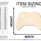 Unfinished Wood Controller Shape | DIY Craft Cutout | up to 46" DIY