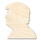 Unfinished Wood Donald J. Trump Shape | DIY Craft Cutout | up to 46" DIY