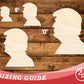 Unfinished Wood Donald J. Trump Shape | DIY Craft Cutout | up to 46" DIY