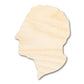 Unfinished Wood Franklin D. Roosevelt Shape | DIY Craft Cutout | up to 46" DIY