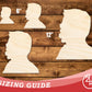 Unfinished Wood Theodore Roosevelt Shape | DIY Craft Cutout | up to 46" DIY