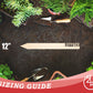Unfinished Wood Lettuce Garden Stake | DIY Craft Cutout | up to 24" DIY