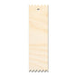 Unfinished Wood Pointed Edge Bookmark Shape | DIY Craft Cutout | up to 12" DIY