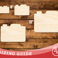 Unfinished Wood Camera Shape | DIY Craft Cutout | up to 46" DIY