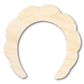 Unfinished Wood Makeup Headband Shape | DIY Craft Cutout | up to 46" DIY