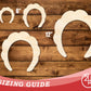 Unfinished Wood Makeup Headband Shape | DIY Craft Cutout | up to 46" DIY