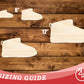 Unfinished Wood Winter Boot Shape | DIY Craft Cutout | up to 46" DIY