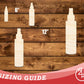 Unfinished Wood Facial Spray Shape | DIY Craft Cutout | up to 46" DIY