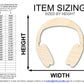 Unfinished Wood Headphones Shape | DIY Craft Cutout | up to 46" DIY