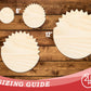 Unfinished Wood Scrubbing Sponge Shape | DIY Craft Cutout | up to 46" DIY