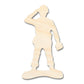 Unfinished Wood Toy Soldier Shape | DIY Craft Cutout | up to 46" DIY