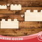 Unfinished Wood Building Blocks Shape | DIY Craft Cutout | up to 46" DIY