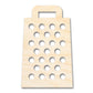 Unfinished Wood Cheese Grater Shape | DIY Craft Cutout | up to 46" DIY