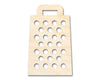 Unfinished Wood Cheese Grater Shape | DIY Craft Cutout | up to 46" DIY