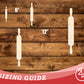 Unfinished Wood Rolling Pin Shape | DIY Craft Cutout | up to 46" DIY
