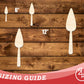 Unfinished Wood Cake Spatula Shape | DIY Craft Cutout | up to 46" DIY