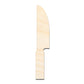 Unfinished Wood Knife Shape | DIY Craft Cutout | up to 46" DIY