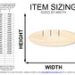 Unfinished Wood Baguette Shape | DIY Craft Cutout | up to 46" DIY