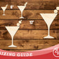 Unfinished Wood Martini Shape | DIY Craft Cutout | up to 46" DIY