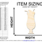 Unfinished Wood Daquari Shape | DIY Craft Cutout | up to 46" DIY